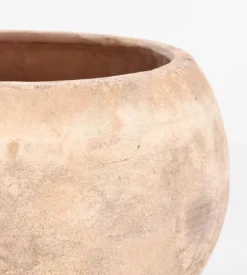 SET2 P.VASO MINH BOMB TERRACOTTA MARRONE