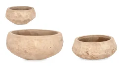 SET3 P.VASO MINH CIOTOLA TERRACOT BRUNIT