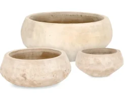 SET3 P.VASO MINH CIOTOLA TERRACOT CHIARA