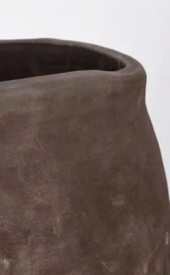 SET2 P.VASO MINH SAGOMATO TERRACOT SCURA