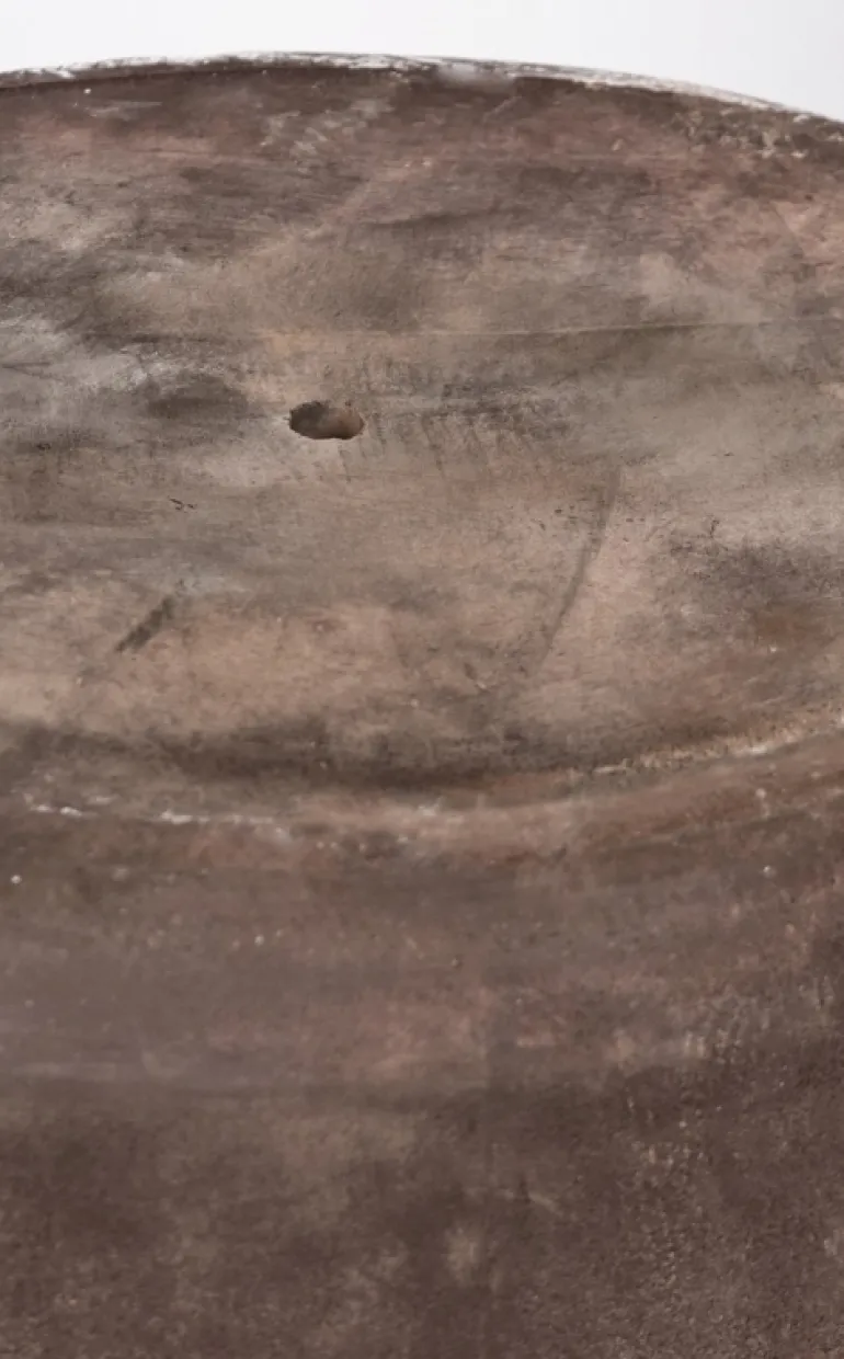 SET2 P.VASO MINH SAGOMATO TERRACOT SCURA