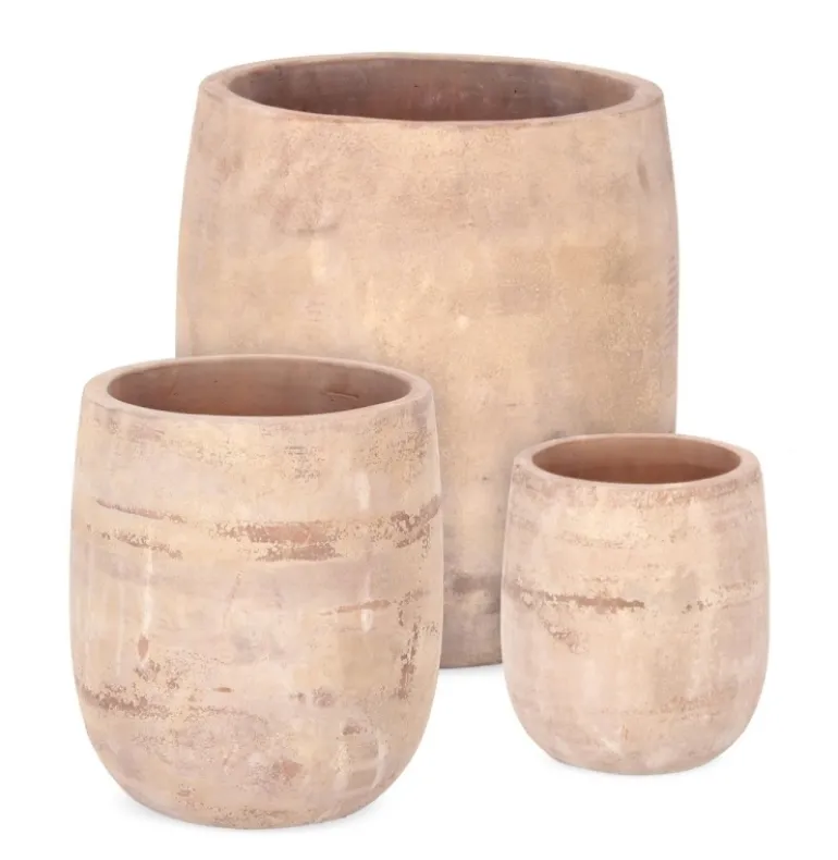 SET3 P.VASO MINH TO ALTO TERRACOTTA MARR