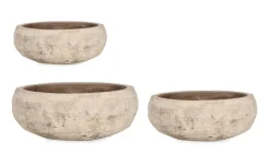 SET3 P.VASO MINH TOND TERRACOTTA BRUNITA