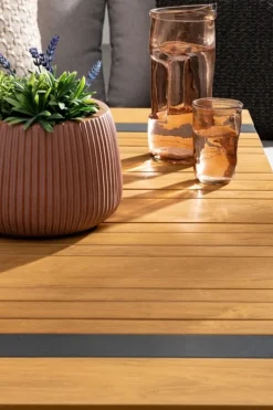 SET3 P.VASO RIBBED BOMB TERRACOTTA ALTO