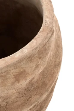 SET2 P.VASO TEIDE ALTO TERRACOTTA BRUNIT