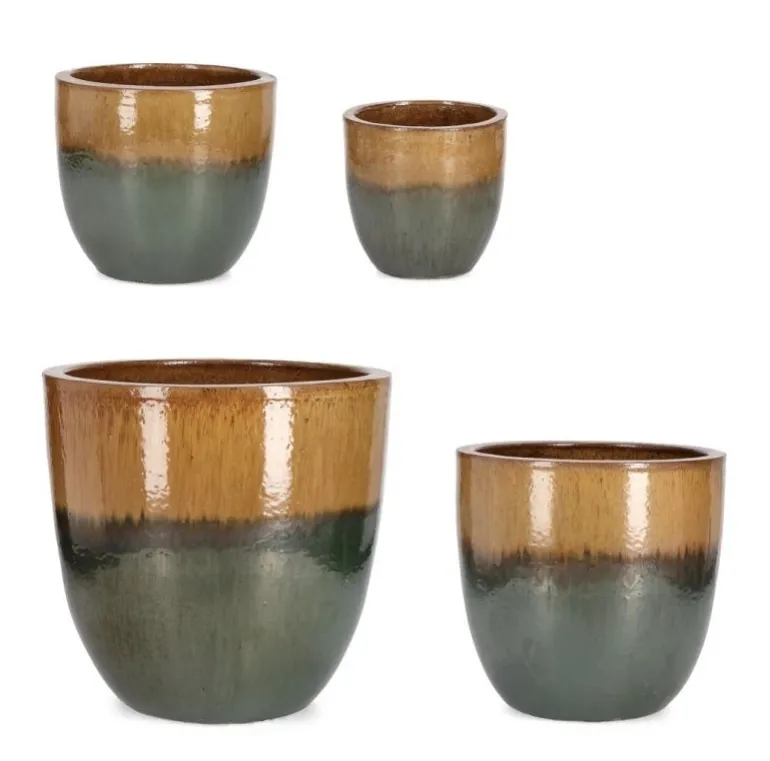 SET3 P.VASO THRAN MELANGE OCRA