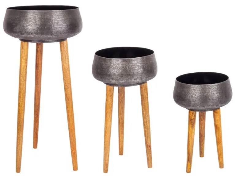 SET3 P.VASO VARANASI TREPPIEDE TO NERO