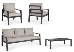 SET4 SALOTTO C-C ELNA ANTRACITE LH32