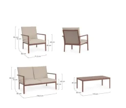 SET4 SALOTTO C-C KONNOR BARN