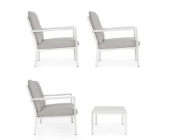 SET4 SALOTTO C-C KONNOR BIANCO CX21