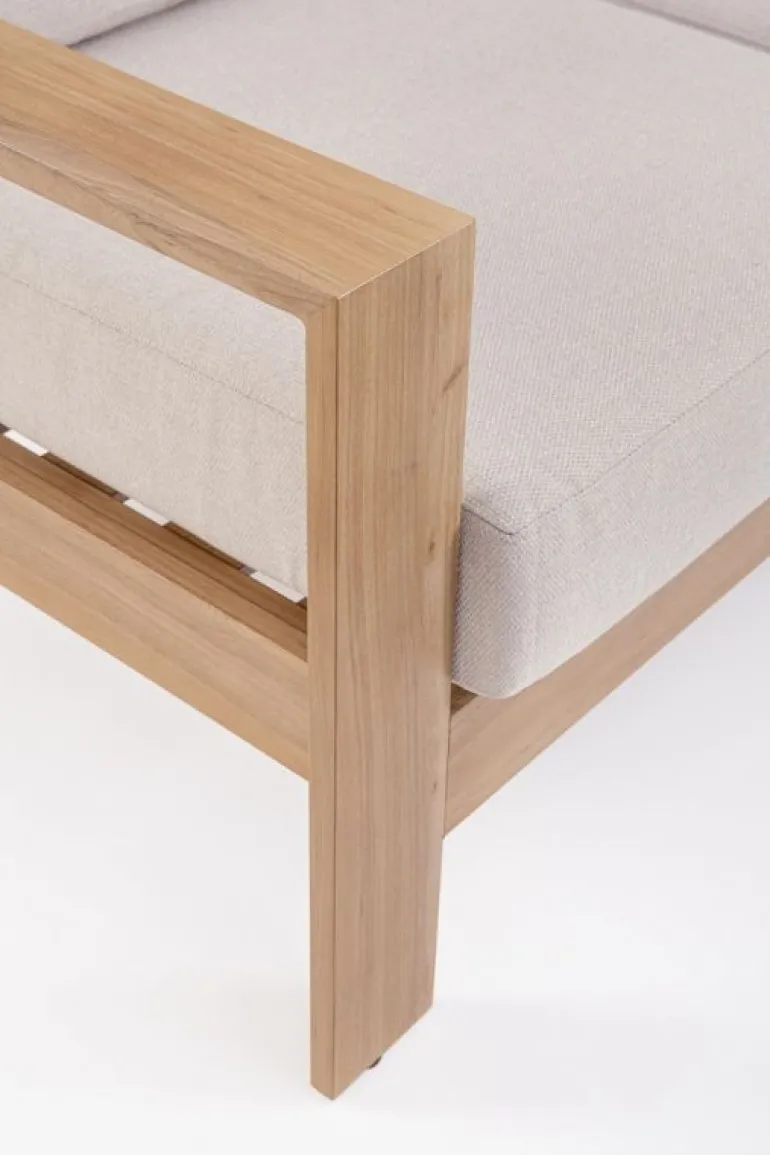 SET4 SALOTTO IN ALLUMINIO NATURALE- BALTIC