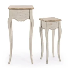 SET2 TAVOLINI IN LEGNO - CLARISSE