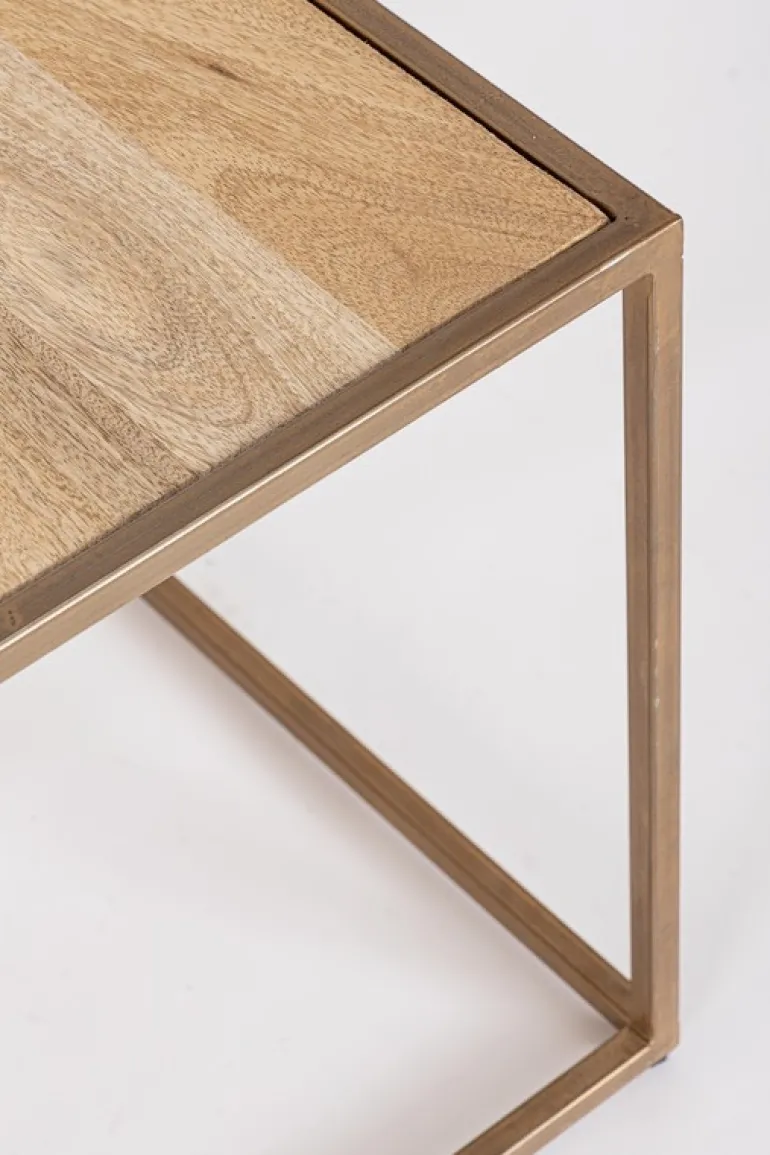 SET4 TAVOLINI IN LEGNO - JAIDEV