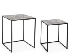 SET2 TAVOLINI IN METALLO - TAHIR