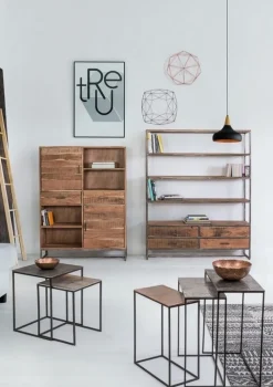 SET2 TAVOLINI IN METALLO - TAHIR