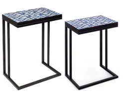 SET2 TAVOLINI IN METALLO - NEAPOLIS