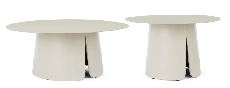 SET2 TAVOLINO BRYAN D70+90 PELICAN