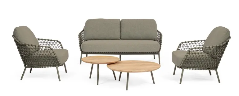 SET2 TAVOLINO IVISSA D60-D80 VERDE