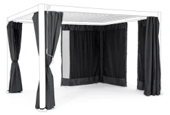 SET4 TELI LAT+ZANZ PERGOLA OCEAN 3X4 ANT