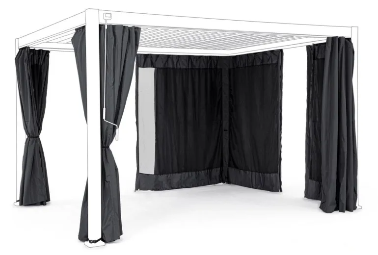 SET4 TELI LAT+ZANZ PERGOLA OCEAN 3X4 ANT