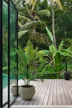 SET2 VASO CEMENT SFERA SABBIA