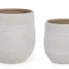 SET2 VASO RIGO BOMB BEIGE ALTO