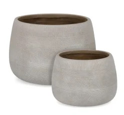 SET2 VASO RIGO BOMB BEIGE BASSO