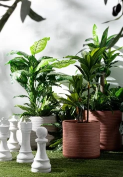 SET4 VASO TRESSAGE CIL TERRACOTTA