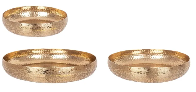 SET3 VASSOIO VARANASI TO ORO