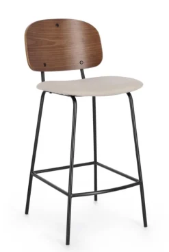 SGABELLO BAR BEIGE - SIENNA