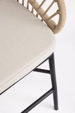 SGABELLO BAR C-C ODIVELAS BEIGE