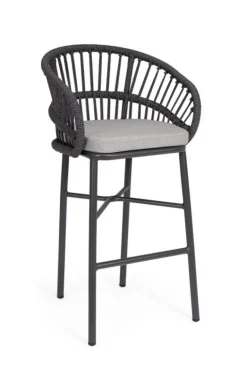 SGABELLO BAR C-C ODIVELAS ANTRACITE