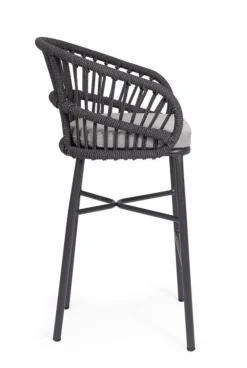 SGABELLO BAR C-C ODIVELAS ANTRACITE