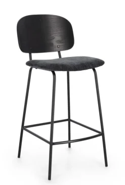 SGABELLO BAR GRIGIO SCURO - SIENNA