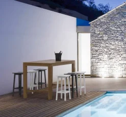 SGABELLO BAR IN ALLUMINIO ANTRACITE YK13 - SKIPPER