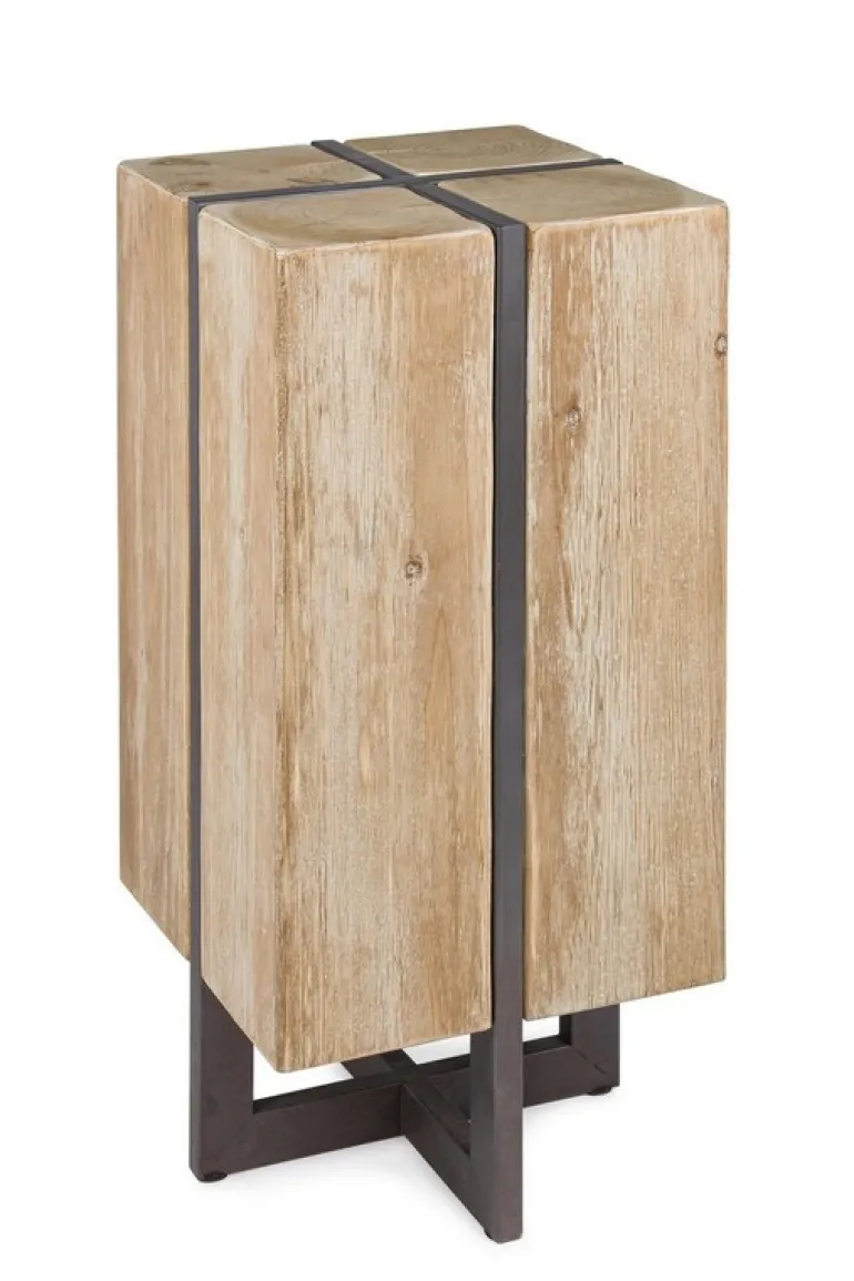 SGABELLO BAR IN LEGNO - GARRETT