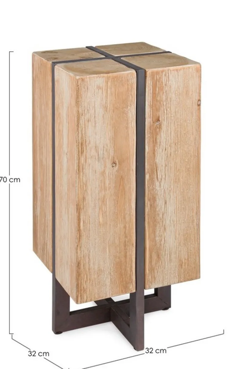 SGABELLO BAR IN LEGNO - GARRETT