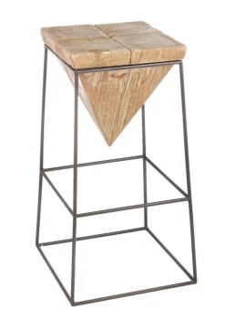 SGABELLO BAR IN LEGNO - PRISMY