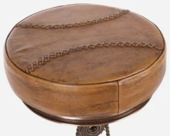 SGABELLO BAR IN PELLE - CYCLE