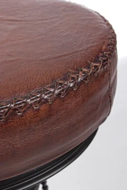 SGABELLO BAR IN PELLE - CYCLE