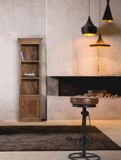 SGABELLO BAR IN PELLE - CYCLE