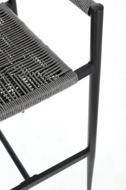 SGABELLO BAR JANDIA ANTRACITE/GRIGIO