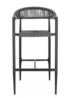 SGABELLO BAR JANDIA ANTRACITE/GRIGIO