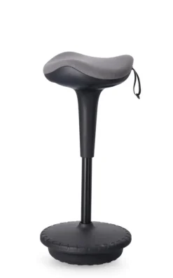 SGABELLO CALEB GRIGIO