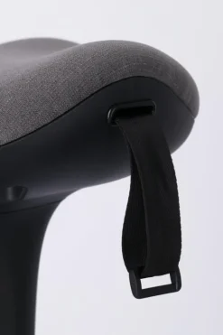 SGABELLO CALEB GRIGIO