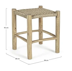 SGABELLO IN FIBRA SINTETICA - LAMPOK