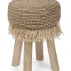SGABELLO IN FIBRE NATURALI G01 - FLORINDA