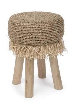 SGABELLO IN FIBRE NATURALI G01 - FLORINDA