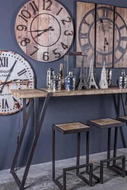 SGABELLO IN METALLO H47 - BLOCKS