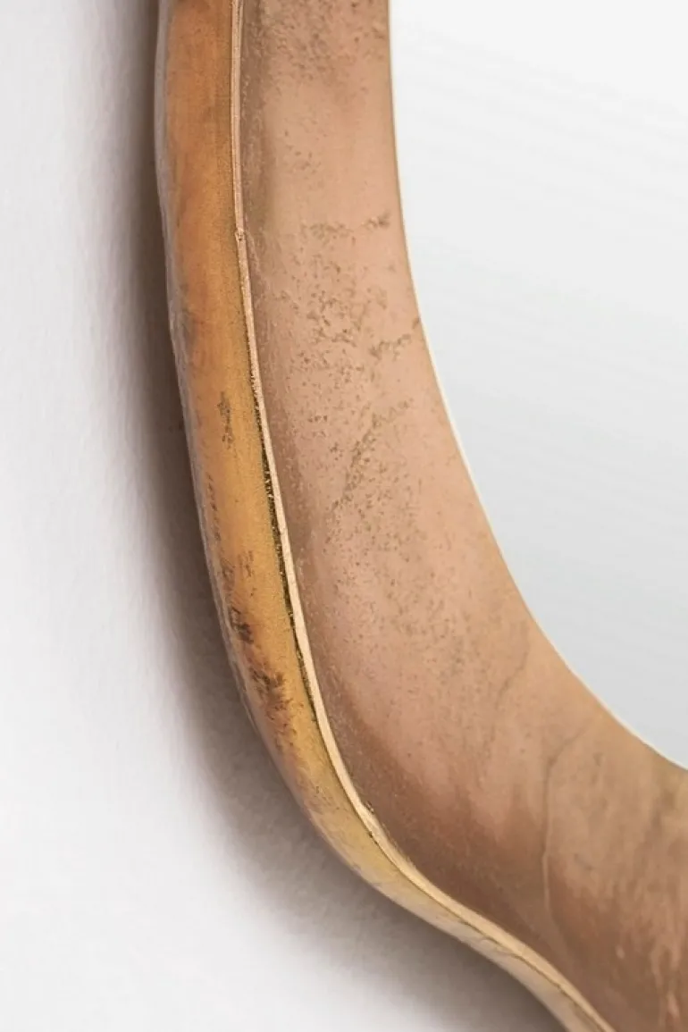 SPECCHIO C-C ASMITA BRASS 43X40